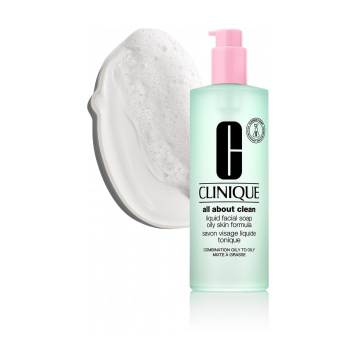 Clinique All About Clean Liquid Facial Soap Oily Skin Formula