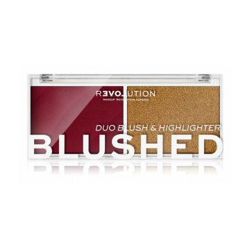 Revolution Relove Colour Play Blushed Duo Blush & Highlighter