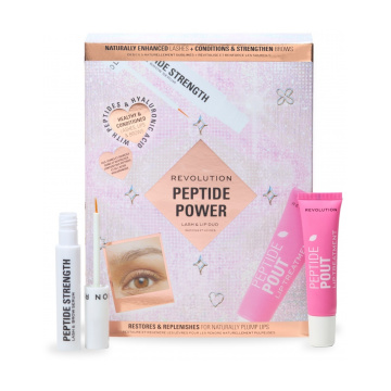Makeup Revolution London Peptide Power Lash & Lip Duo