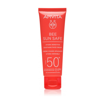 Apivita Bee Sun Safe Hydra Sensitive Soothing Face Cream SPF 50+