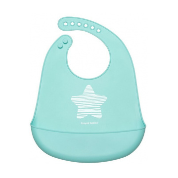 Canpol babies Pastels Silicone Bib 3-6m