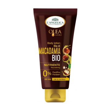 L'ANGELICA Olea Natura Body Lotion (Organic Macadamia Oil)