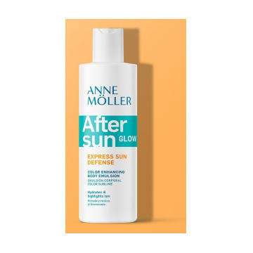 Anne Moller After Sun Glow Express Sun Defense Color Enhacing Body Emulsion