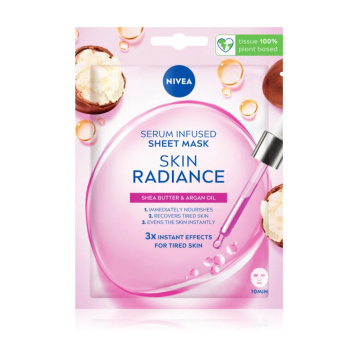 Nivea Skin Radiance Serum Infused Sheet Mask